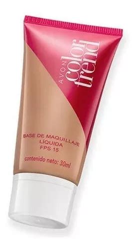 Base de maquiagem líquida Color Trend Avon Medium Tone Fps 15