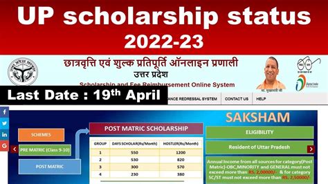 Up Scholarship Status 2022 23 Up Scholarship Status 2022 23 Kaise