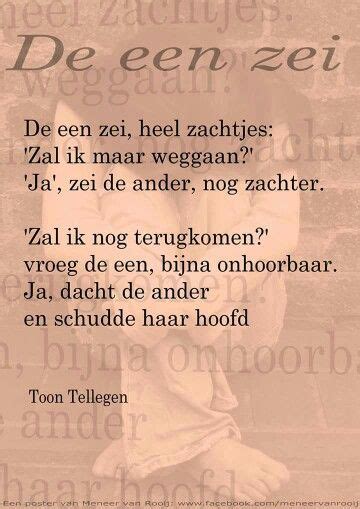 Toon Tellegen Mooie Woorden Woorden Gedichten