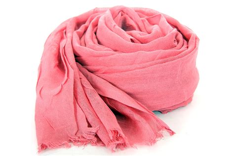 Women S Layered Knit Solid Color Scarf In Pink 20 X 72 Inches Sf 2240