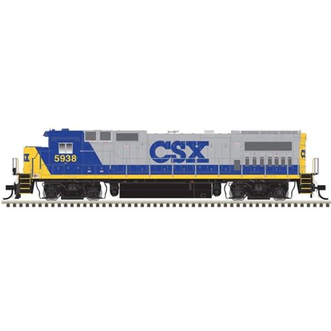 Atlas 10004345 Master Ho Ge Dash 8 40b Silver Standard Dc Csx 5942