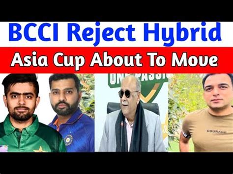 Breaking Bcci Rejected Pcb Hybird Model For Asia Cup Big