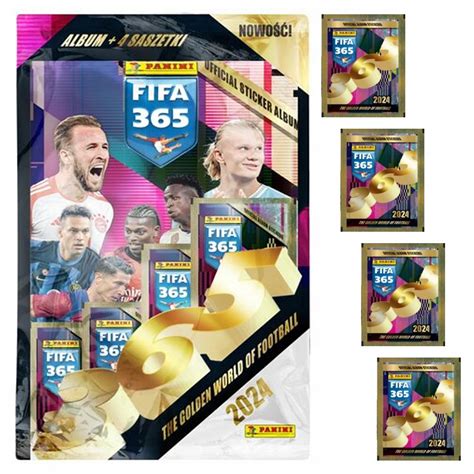 Album Na Naklejki FIFA 365 2024 Zestaw Startowy Saszetki Panini