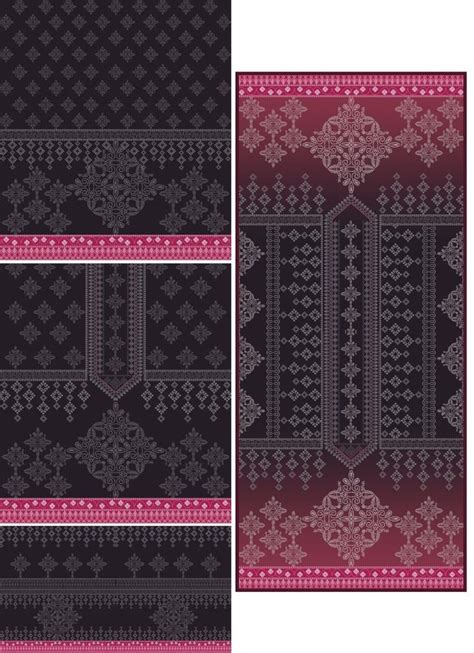 Pin By Marea S Adeel On Digital Borders Design Textile Prints Design