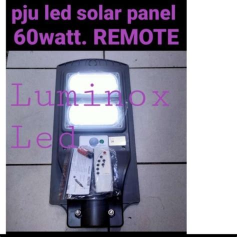 Promo Kap Lampu Jalan All In One W Pju Solar Tenaga Surya Matahari