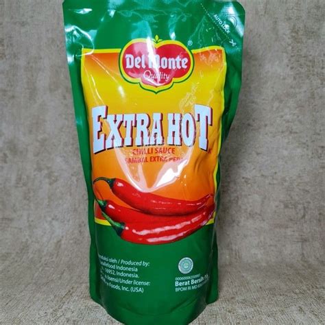 Delmonte Extra Hot Chili Sauce Kg Del Monte Sambal Pedas Refill Lazada Indonesia