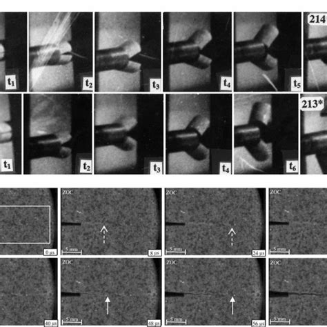 A Photographs Of Dynamic Gabbro Fracture Process Of SR Specimen By SHPB