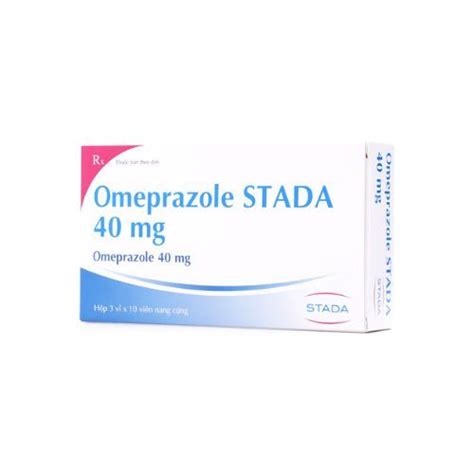 Thuốc điều Trị đau đạ Dày Omeprazole Stada 40mg Hộp 3 Vỉ X 10 Viên Medigo