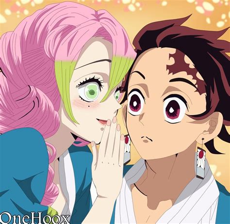 Kimetsu No Yaiba101 Mitsuri And Tanjiro By OneHoox On DeviantArt Slayer