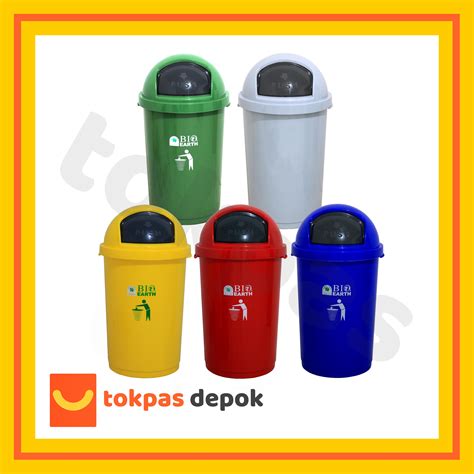 Tong Sampah Hitam 50 Liter James Ogden