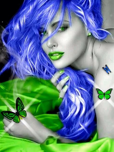 Butterfly Beauty Animation I Made 🦋💚💙 Video Animated Love Images