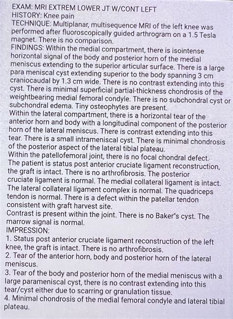 Medical Interpretation: What an Unremarkable MRI Result Means 26