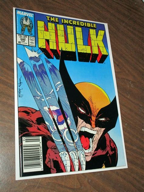 Comicsvalue Incredible Hulk 340 McFarlane Hulk Vs Wolverine