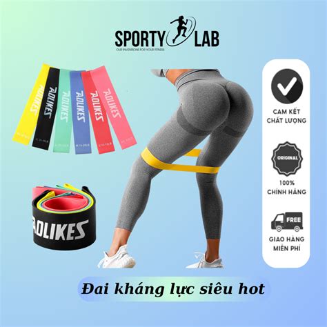 Dây Mini Band Dây Cao Su Kháng Lực Aolikes Tập Chân Mông Shopee Việt Nam