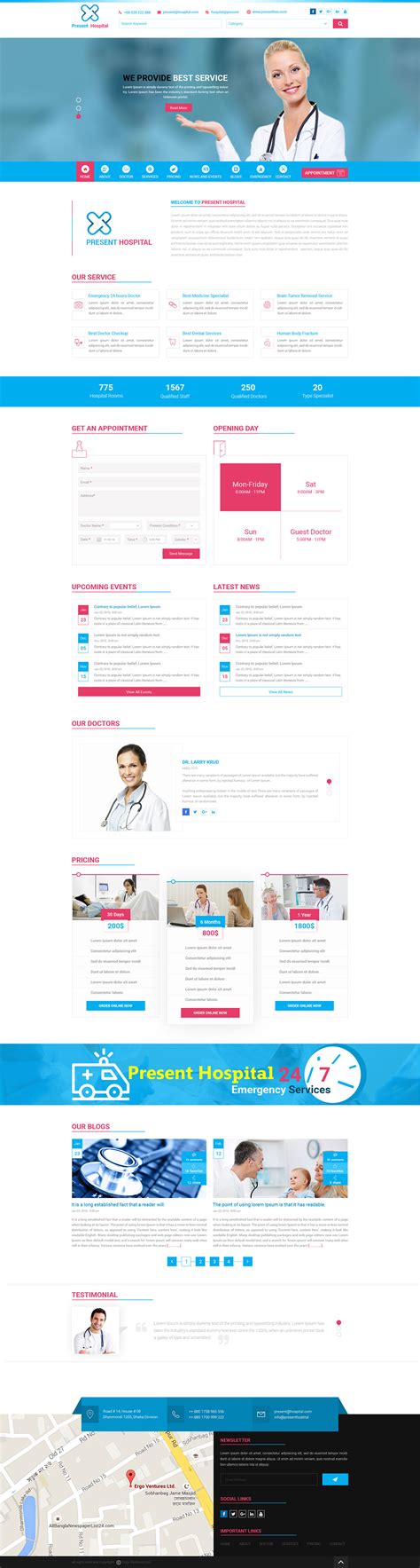 Medical Websites :: Behance