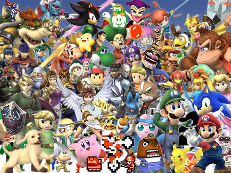 Nintendo Characters Wallpapers Wallpaper Cave