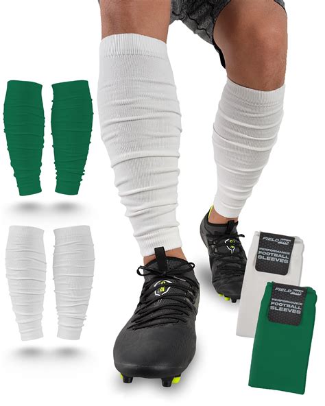 Fieldpro Football Leg Sleeve For Adult And Youth 2 Pairs 6 Colors Leg