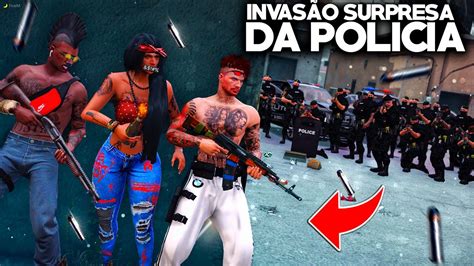 Gta V Vida Do Crime Ataque Surpresa Invas O Policial Contra Tropa