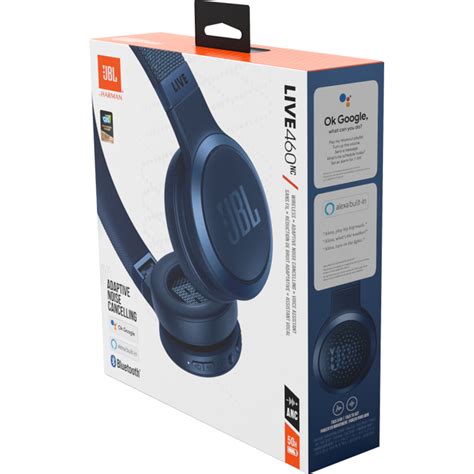 Tai Nghe Chụp Tai JBL Live 460NC Xanh Chính Hãng | Nguyễn Kim