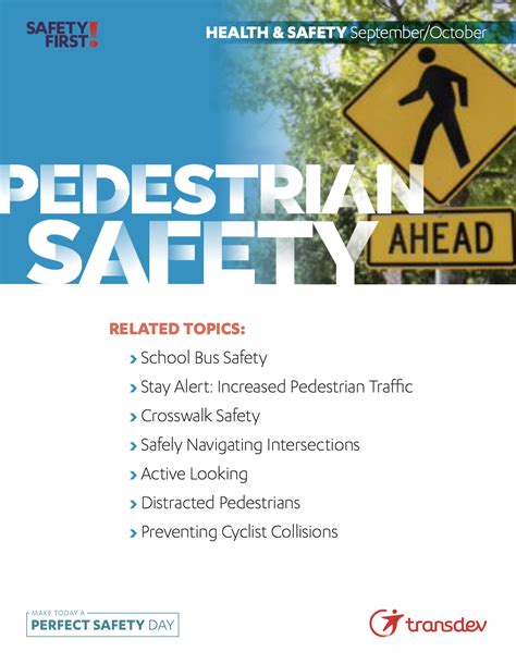 Pedestrian Safety” New Hands Campaign For Septemberoctober Kicks Off