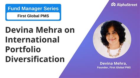 Importance Of Portfolio Diversification With Devina Mehra First