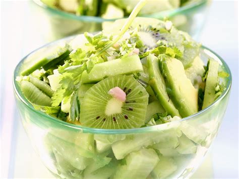 Cucumber Kiwi And Avocado Salad Recipe Eat Smarter Usa