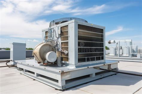 Sistema Hvac Comercial De Ventilador Externo De Aire Acondicionado