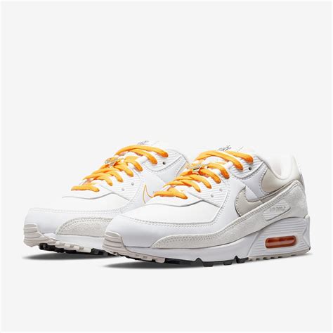 Nike Sportswear Womens Air Max 90 Se Whitelight Boneuniversity Gold