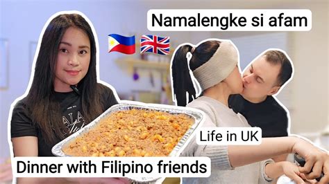 Namalengke Si Afam Dinner With Filipino Friends British Filipina