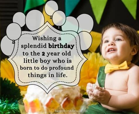 Birthday Wishes For Little Boy In English