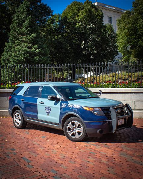 Massachusetts State House Boston Ma State Police Cruiser Flickr