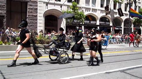 San Francisco Pride Parade 2010 Leather Pride Contingent And California