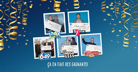 Gagnants Loteries Loto Québec