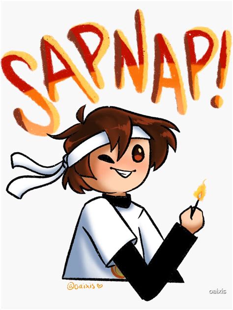 Sapnap Sticker For Sale By Oaixis Redbubble