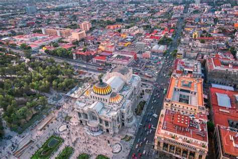 Vista Panor Mica De La Ciudad De M Xico Desde La Plataforma De