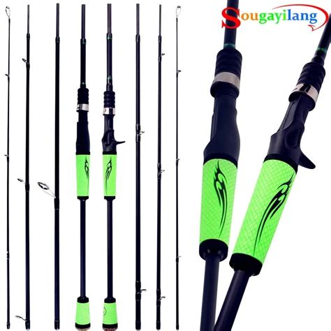 Sougayilang Fishing Rod Section Casting Rod Spinning Rod Ultralight