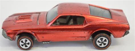 Redline Hot Wheels Red Us Custom Mustang