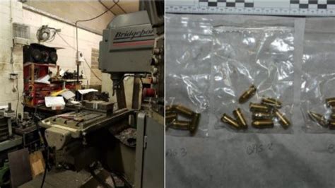 Police Discover Sophisticated Illegal Gun Factory In Industrial