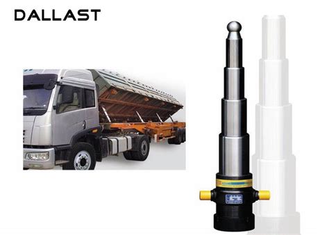 4 Stage Telescopic Cylinder Dumper Dump Truck Telescopic Hydraulic Ram