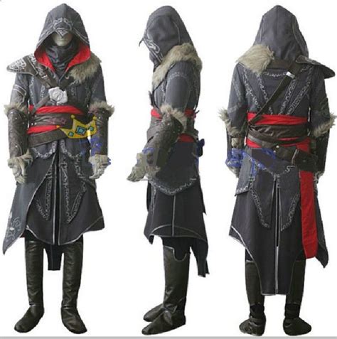 Assassins Creed Revelation Ezio Thick Denim Cosplay Halloween Men