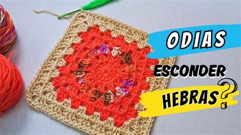 Teje M S R Pido Esconder S Una Sola Hebra Granny Square Perfecto A