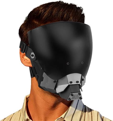 Amazon Marikito Cyberpunk Mask Helmet For Adult Techwear