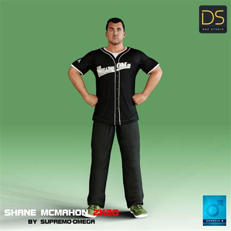 Shane Mcmahon K For G Male Daz Content By Supremoomega