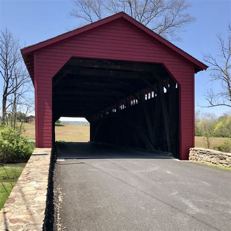 Utica Covered Bridge Utica Maryland May Ann Longmore