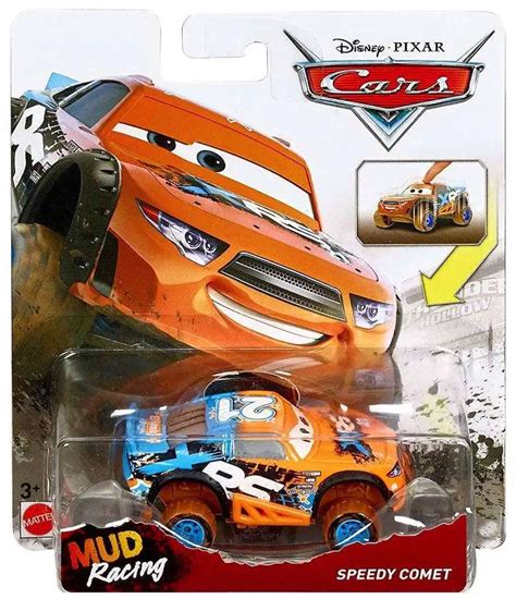 Disney Pixar Cars Cars 3 XRS Mud Racing Speedy Comet Diecast Car Mattel ...