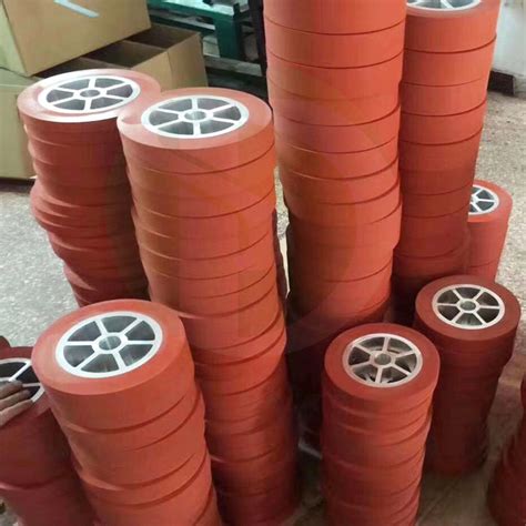 Hot Stamping Silicone Rubber Roller Wheel