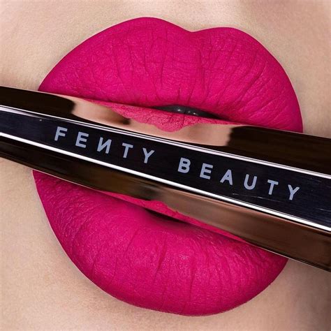 Fenty Beauty By Rihanna On Instagram We Aint Ever Scared To Go Bold A Soft Matte Hot Pink