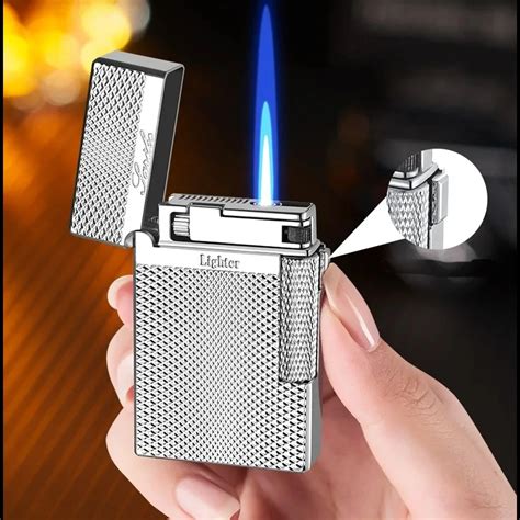 Briquet Métallique Double Flamme 1 Jet Briquet Tek