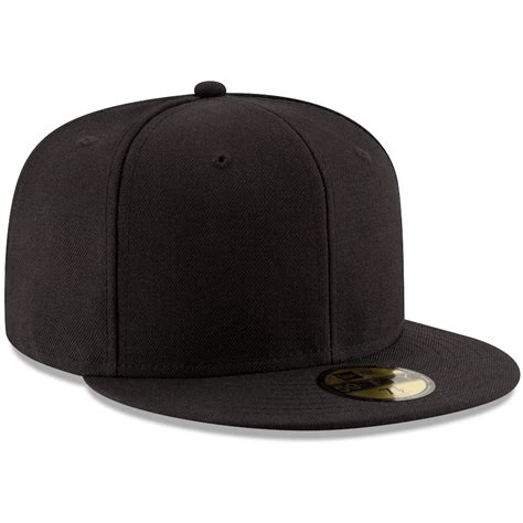 New Era Black Blank 59Fifty Fitted Hat