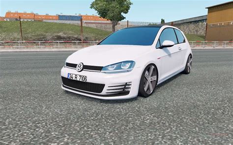 Volkswagen Golf R Line Typ 5G 2013 For Euro Truck Simulator 2